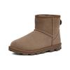 UGG Classic Mini Waterproof Flat Suede Snow Boots Women Boots Walnut 1115030-HCK