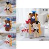Cute Mini Teddy Bear Keychain Plush Toy Perfect Graduation Gift