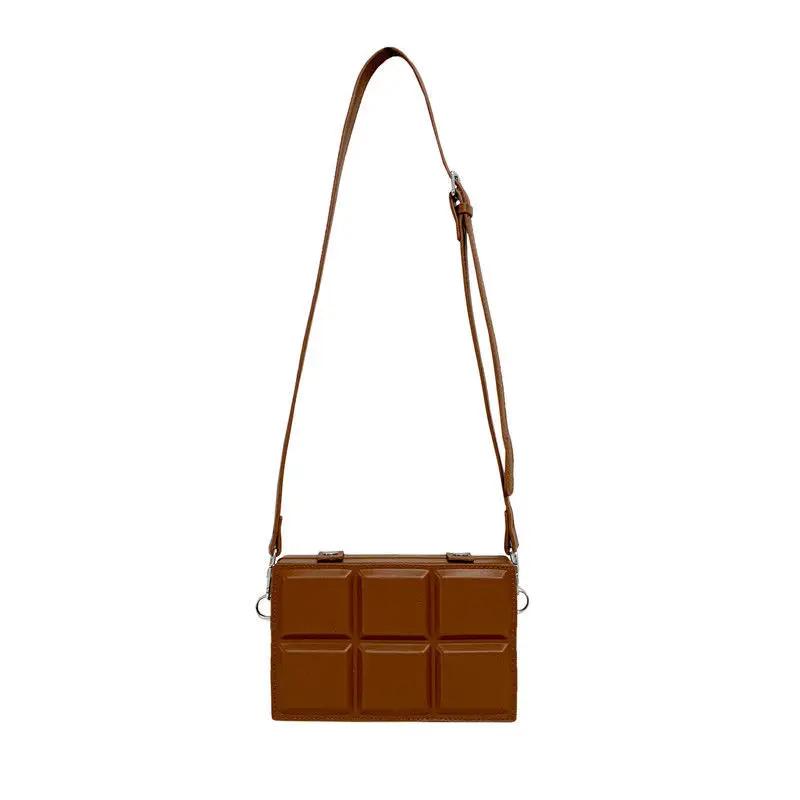 Women Bag Box Plaid Fashion Hasp Street Style Shoulder Bag  Crossbody Women Bag UNISEX