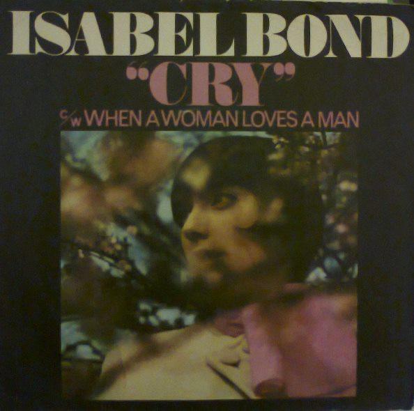 

7inch Record ISABEL BOND - Cry MM566 Major Minor 1968 UK Pop Used