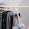 Stainless Steel Folding Clothes Hanger Large Capacity Closet Organizer  Clothes