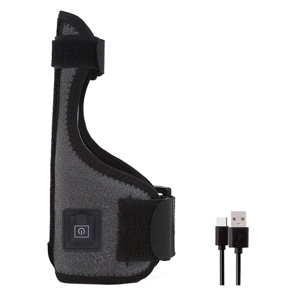 

Подогреваемая повязка на большой палец и запястье, массажная лента, портативный электрический массажер для запястья с подогревом, расслабляет мышцы Hot Compress