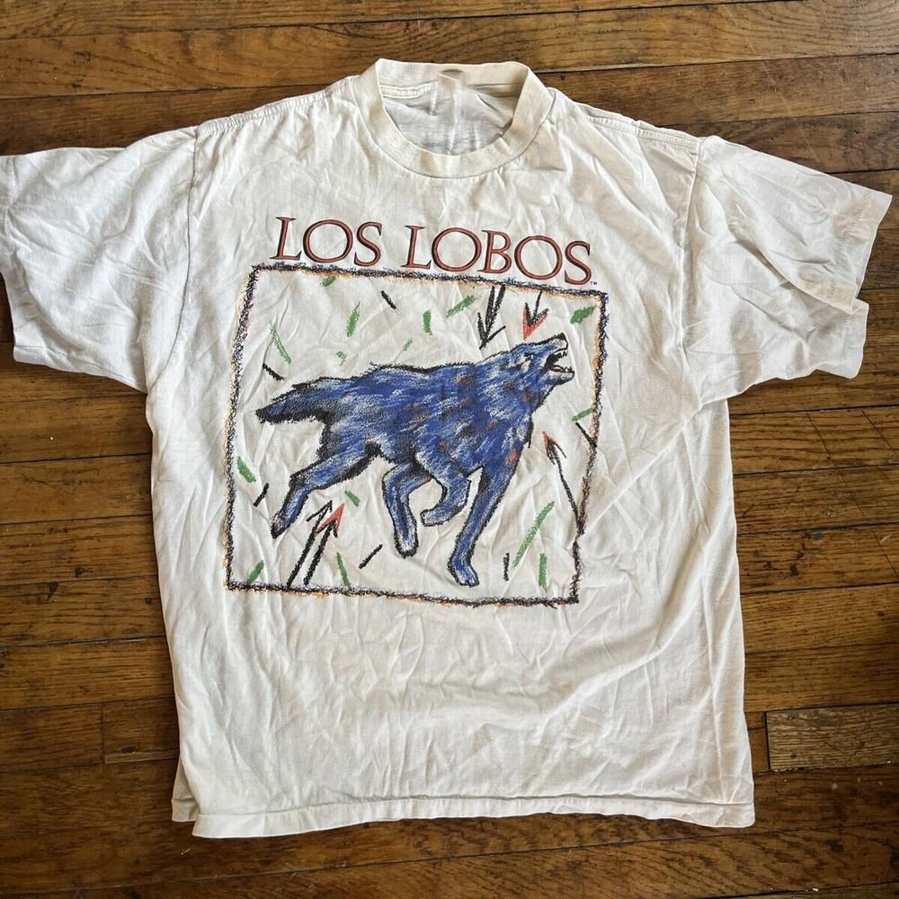 

Vtg Los Lobos Band How Will the Wolf Survive Shirt Unisex S to 5XL SG105 Unisex T-Shirt M
