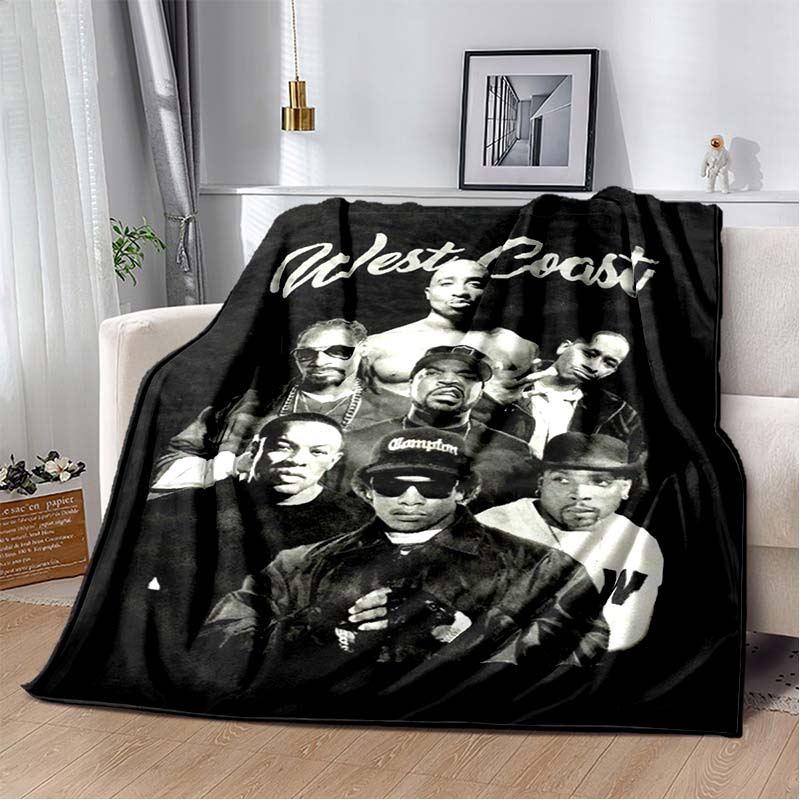 Chris Brown Collage Print Fleece Blanket, Cozy Throw Blanket for Home, Travel, Office, Gift Idea