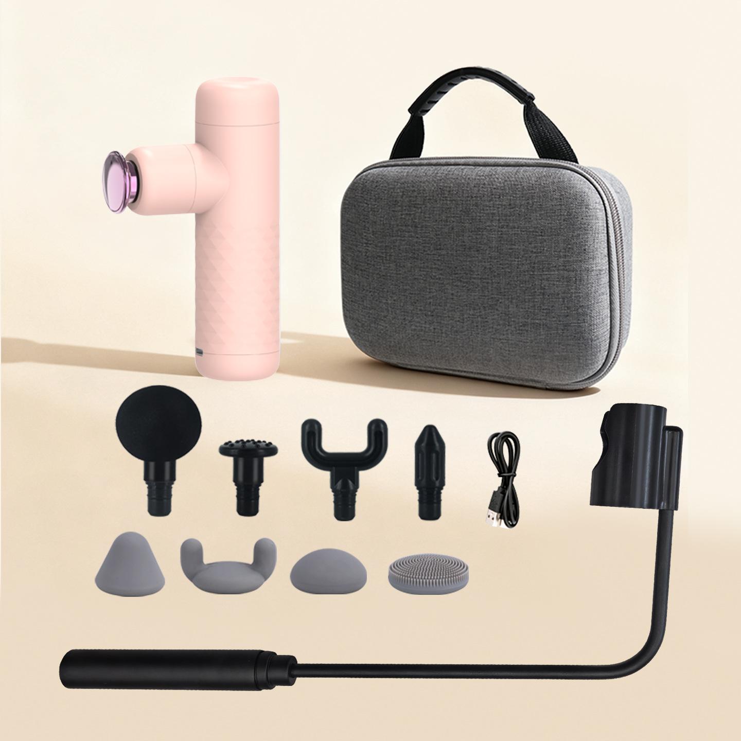 Muscle Mini Pink Massage Gun Deep Tissue Handheld Massage Guns Therapy Gun Fascia Gun Massagegun Massagers Handheld Deep Tissue