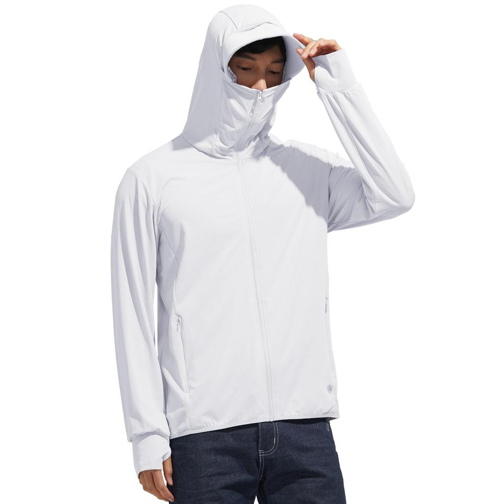 UV Protection Hoodie Rashguard for Cool to the Summer Long Sun Protection Body Coverage [Ferenbros] Men, Touch, Rashguard, Sleeve, Hooded, UPF50+,