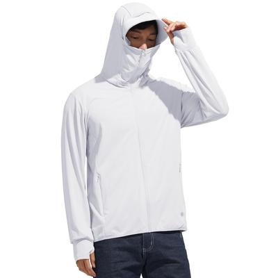 UV Protection Hoodie Rashguard for Cool To the Summer Long Sun Protection Body Coverage [Ferenbros] Men, Touch, Rashguard, Sleeve, Hooded, UPF50+,