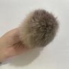Faux Rabbit Fur Cat Ball Fluffy Catnip Ball Cat Toy Soft Furry Ball Stimulates Cats Hunting Instinct for Kittens Indoor Play Exercise