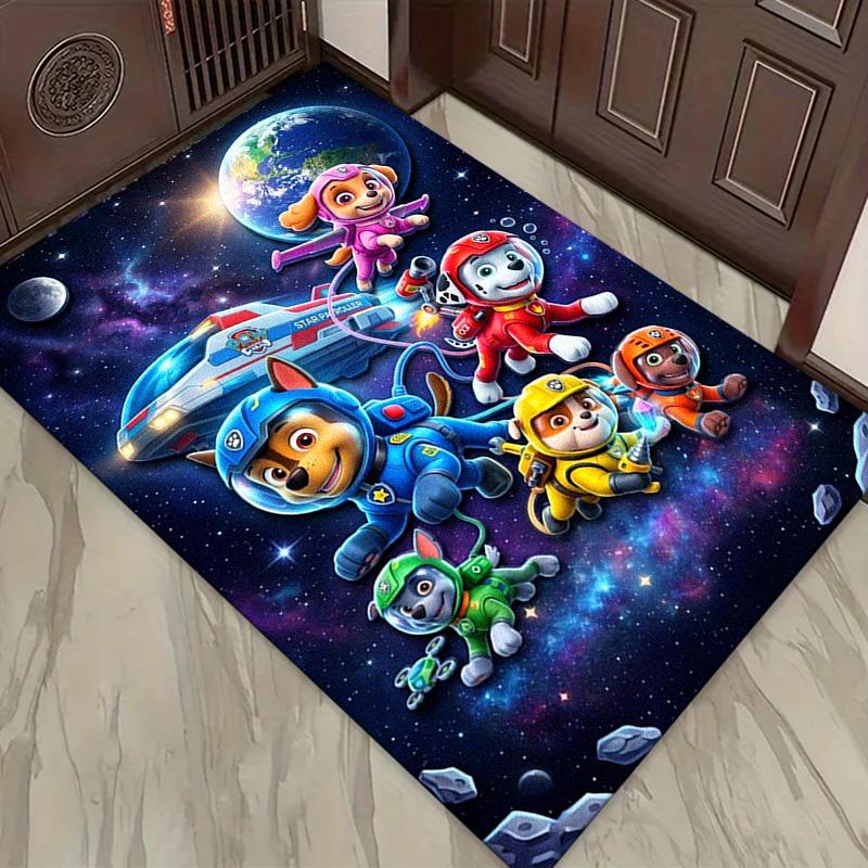 Dogs Cartoon Carpet Rug for Living Room Bedroom Home Sofa Decoration,Kids play Non-slip Floor Mat