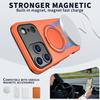 For iPhone 17 Pro Max Magnetic Case Rotating Kickstand TPU+PC Phone Cover