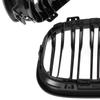 BMW 1 F21 15-18 Grille Between Headlights (Kidneys) Left + Right Kit, Black Glossy Double Bar