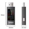 USB-Tester DC Digitales Voltmeter Amperemeter Strom Spannungsmesser Volt Amperemeter Detektor Powerbank Ladegerät Anzeige 4-30V 6.5A