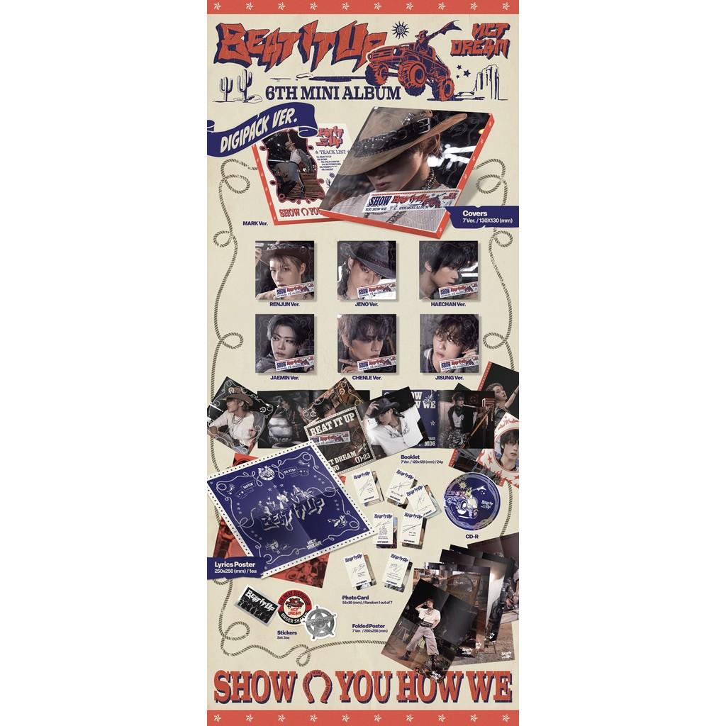 [SKLADEM] NCT DRREAM - 6. MINI ALBUM BEAT IT UP DIGIPACK Ver