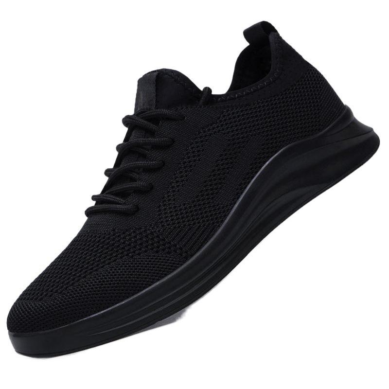 2025 Spring and Autumn Breathable Fly-woven Men's Shoes Sports Shoes Trendy Men's Casual Trendy Shoes New Korean Version of Versatile Shoes