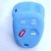 4 Buttons Key Fob Cover Jacket Silicone Key Protector Case For Gmc Buick Lesabre Cadillac Pontiac Chevrolet