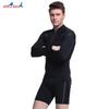 Herren 3mm Verdicktes SCR Neopren Neoprenanzug Oberteil Mit Frontreißverschluss Tauchen Schnorcheln Schwimmen