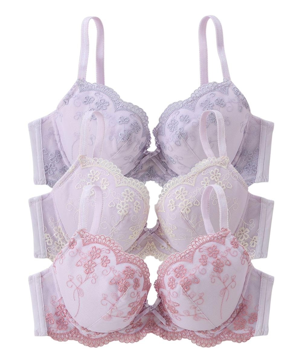 

Женские бюстгальтеры Nissen Floral Lace D75, 3 шт. (Триумф), Лаванда,