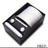 Men's Formal Business Jacquard Tie Gift Box Set