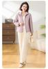 2026 Spring Fashion Sun Protection Jacket for Middle-Aged & Elderly Women - Lightweight, Stylish Summer Wear