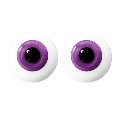 Glass Eyes for Dolls, Ball-Jointed Dolls, BJDs, Glass Eyes, Kasam Eyes (HA-59, 18mm)