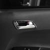 Carbon Fiber Styling Car Inner Door Bowl Handle Frame Cover For Kia Morning 2021-2023 Interior Accessories