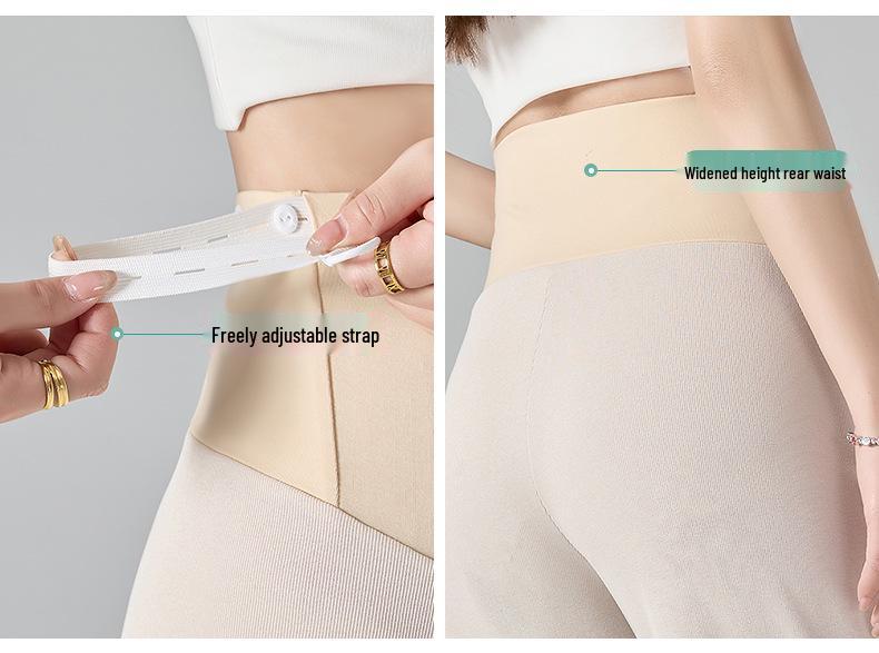 2026 Spring/Summer Ice Silk Maternity Joggers: Lightweight, Loose-Fit Casual Harem Pants