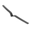 For Tesla Model S X 2016-2025 Real Dry Carbon Fiber Car Front Hood Center Grille Front Bumper Grille Cover Trim Car Accessories