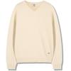 GUBIN Retro Pattern V-Neck Knit - Ivory