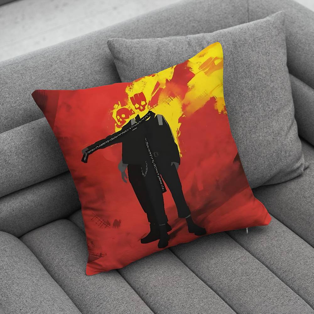 TTwenty One PPilots Clancy Blurryface Pillow Case Sofa Living Room Bedroom Headboard Backrest Cushion Square Cushion Nap Time