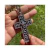 Squids Necklace Game,necklace with Secret compartment,Cross Pendant Necklace