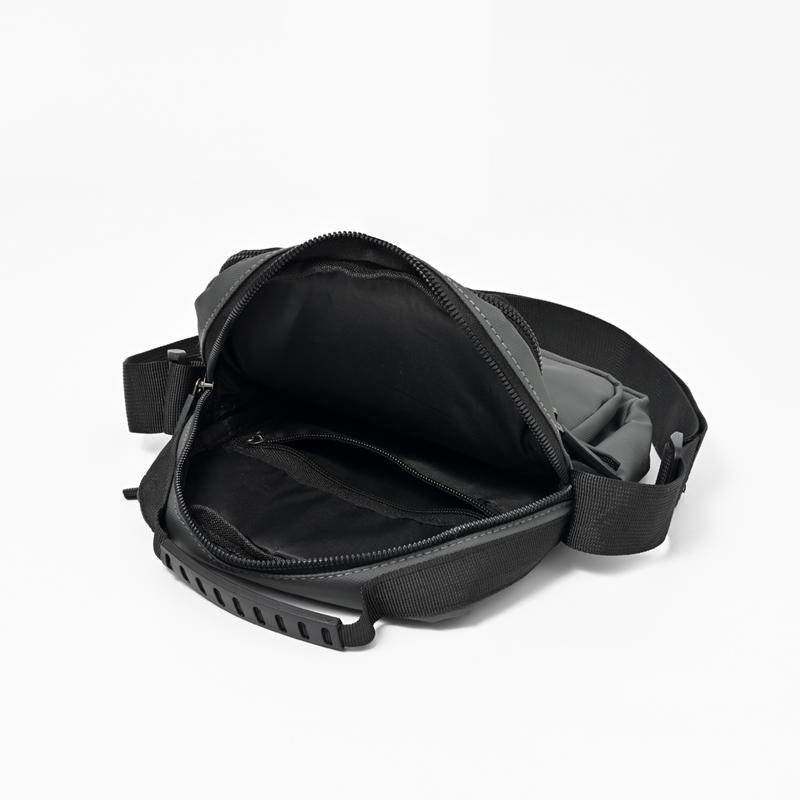 Men's Crossbody Bag Lightweight Oxford Small Square Bag Business Commuter Multi-Layer Shoulder Bag