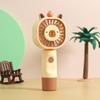 Handheld Fan Multi-Speed Adjustable Capybara Design Quiet Operation USB Rechargeable Portable Cooling Fan