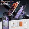 Magnetic Bracket Drop-Proof Phone Case for iPhone 17 Pro Max, Compatible with iPhone 17/16/15/14/13 Models