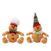 Gingerbread Man Sweet Fabric Holiday Ornament For American Country Style Christmas