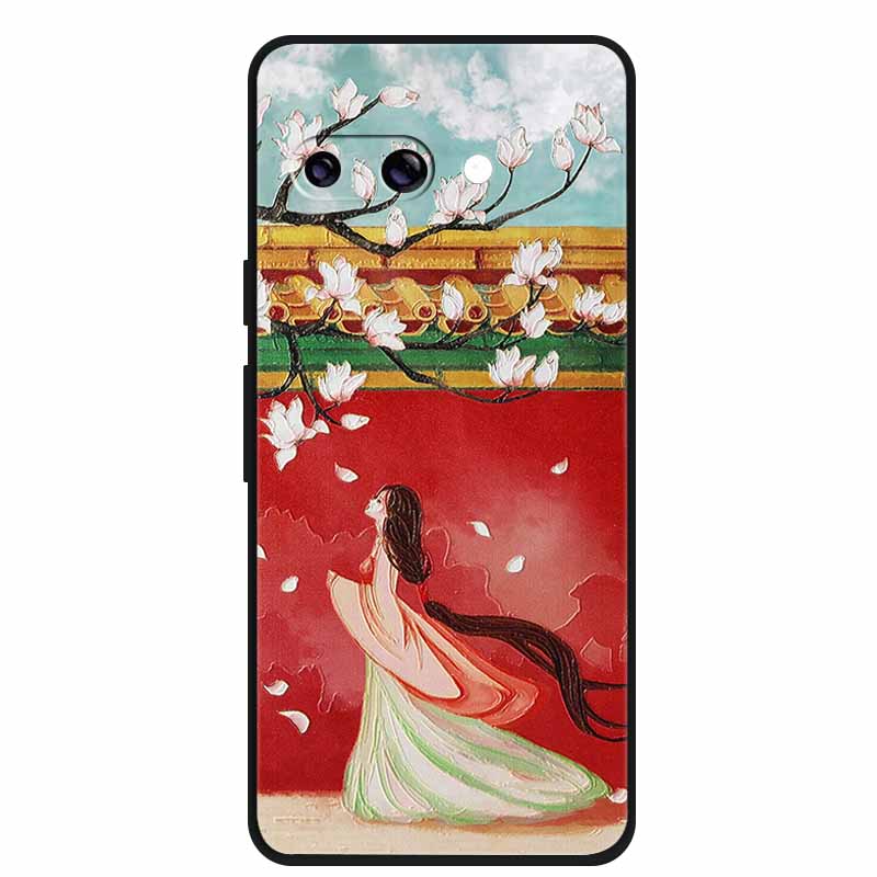 For Google Pixel 10a Case 3D Relief Flower Emboss Soft Silicone Funda Google Pixel 10a 5G 3D Cartoon Shell Pixel10a 3D Relief