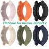 TPU Protective Case Cover for Garmin Instinct 2 Smart Watch Band Soft Silicone Bumper Protector Shell Accessoies Instinct2