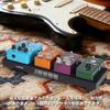 GOKKO Power Supply Effects Aluminum Durable and Includes Carrying Bag Built-in Pedalboard, Alloy, Ultra-lightweight (only 0.55kg), Long-lasting,