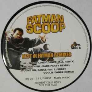 

12inch Record FATMAN SCOOP - RMX Special BO22PROMO NOT ON LABEL Rap & Hip-Hop/R&B Used