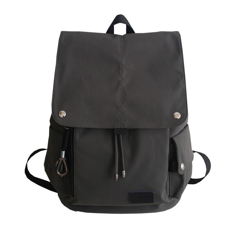 Schoolbag casual simple backpack men, fashion trend backpack outdoor travel lightweight trendy brand computer college student schoolbag