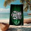 1PC Sassuolo Football Crest Design Beach Towel - Soft,  Absorbent Microfiber, Lightweight, Ideal for The Beach, Parties, Travel, Camping fan gifts