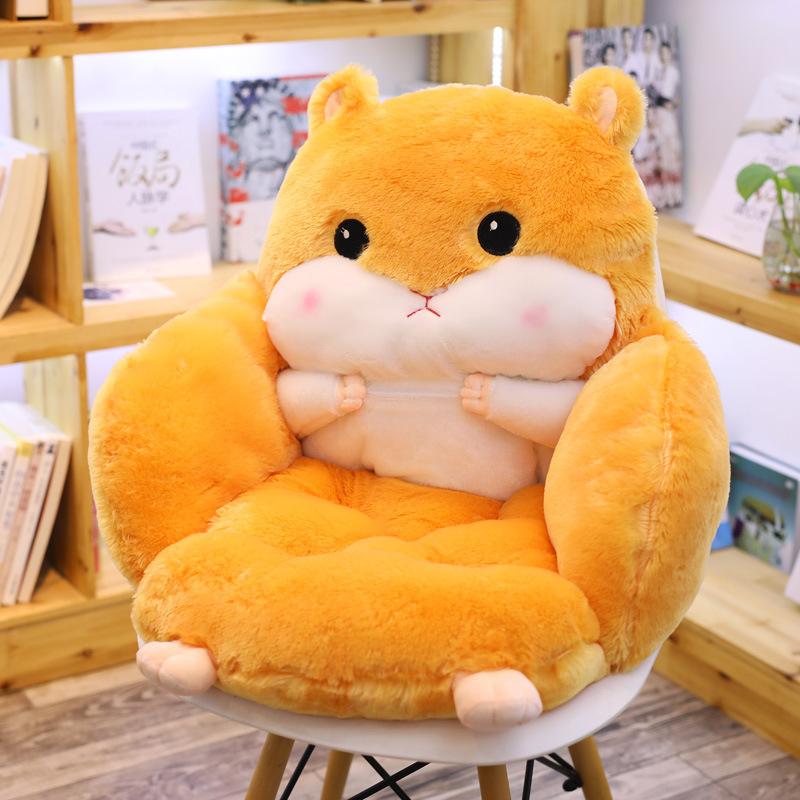 Cartoon Chair Cushion Office Cushion One Student Thickened Stool Seat Cushion Breathable Children'S Butt Cushion