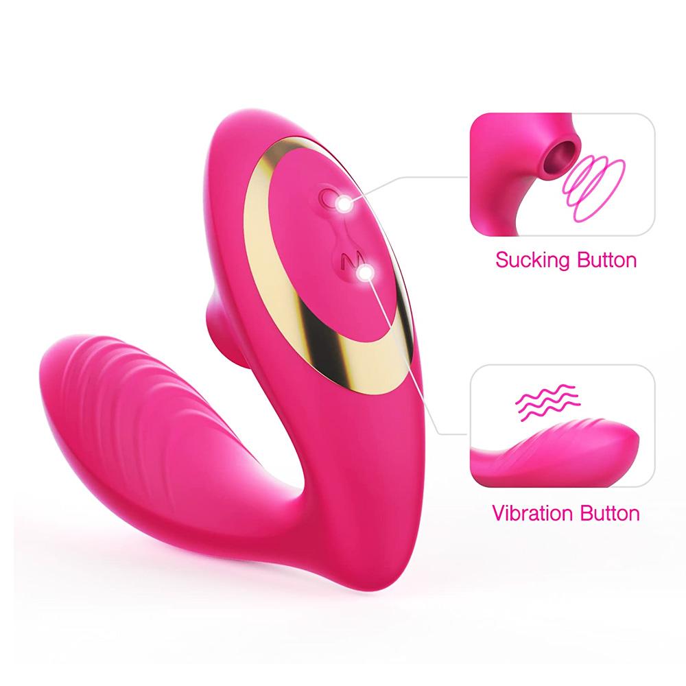 Female wear sucking tease vibrator clitoris vagina mastubator dildo waterproof second tide jumpers adult sucker sex toys product