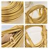 Handbags For Women New Gold Luxury Designer Handwoven Noodle Bags Rope Knotted Pulled Hobo Silver Evening Clutch Chic