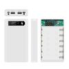 6 Slot 18650 Battery Charger for Case PD  Power Bank DIY Tools Battery Box