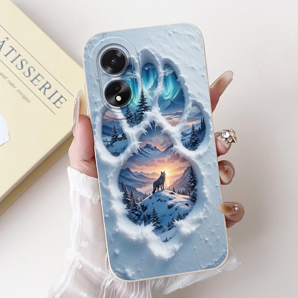 Dla OPPO A18 A38 Nowa Moda Malowanie Plaża o Zmierzchu Etui Dla OPPO A18 A38 CPH2579 CPH2591 Miękkie Silikonowe Etui na Telefon