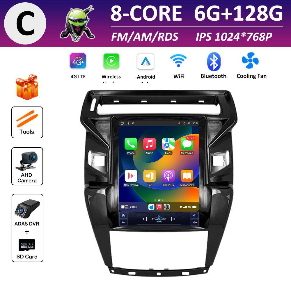 Autoradio cu Sistem de Operare Android pentru Citroen C4 C Quatre 2012 2013 2014 2015 2016 Carplay Wireless Ecran Tactil IPS Navigație GPS Unitate Principală