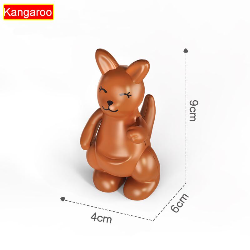 NEW Big Size Building Blocks Accessories Figures Animals Block Dinosaur Kangaroo DIY Bricks Assembly Toys For Children Kids Gift