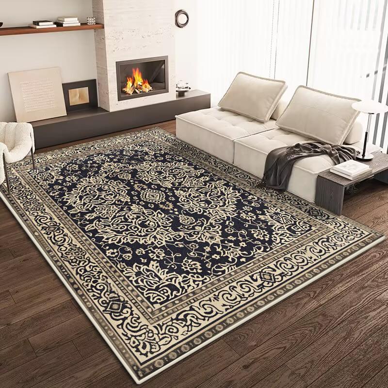 Ethnic Retro Hotel Large Area Carpets Living Room Carpet High Quality Bedroom Decor Rugs Lounge Rug Home Decoration Floor Mat