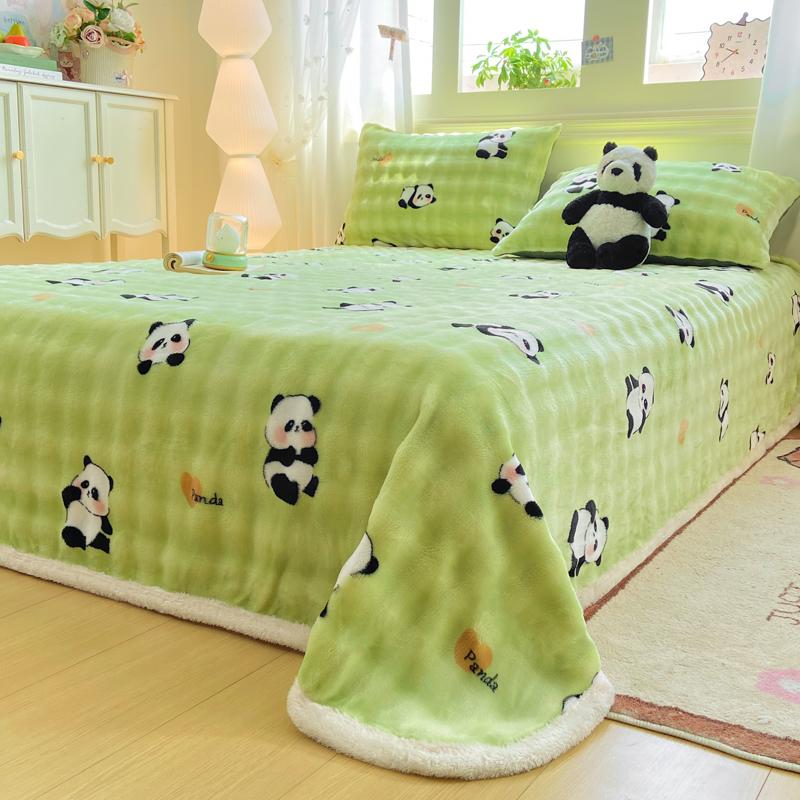 

Теплая фланелевая простыня, приятная к коже, мягкие плоские простыни, утолщенное постельное белье, зимние простыни для взрослых и детской комнаты (Наволочка Нужен заказ) 120x230cm 1pc