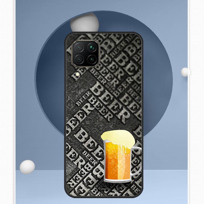 Beer For Huawei Nova 12i 12s 11i 8i Y91 Y60 Y70 Y72 Y90 Y61 9 10 SE P20 P40 Lite P30 P60 Pro Case